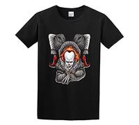 Underbkreky Men's The Dancing Clown Cotton T Shirt Black L