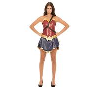 Underboss Dc Comics Wonder Woman Warrior Corset and Skirt Costume Set (Adult Medium)