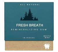Underbrush Remineralizing Chewing Gum,Mastic Mints Teeth Cleaning Gum,Remi/neralizing Chewing Gum,Org/anic Mint Chewing Gu/m,Portable Teeth Cleaning G/um,Freshen Breath Rem/ineralizing#Green