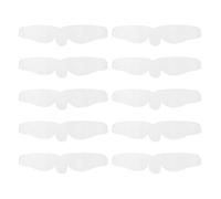 Underbust Sweat Pads - Seamless Edge Trim, 10 Pieces Protective Component for Dry Sheets, Powerful Accessories for Physical Activity, Skin-friendly, Flexible Fiber Shells | Fitnessau