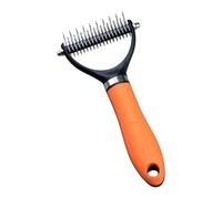 Undercoat Brush, Gentle Detangling Solution, 18x9x2.6cm, Puppy Hair Removal Comb, Grooming Tool, For Pet Parents Animal Lovers Groomers Shelters Daily Routine Home Salon