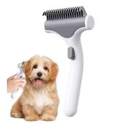Undercoat Rake for Dogs, Hair Detangling & Changing Tool for Animals, Remover of Knots for Pets, for Short and Long-Haired Dogs and Cats, as well as for Puppies at Home
