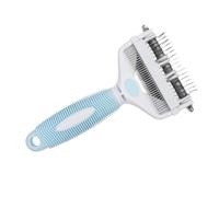 Undercoat rake - remover loose hair, multifunctional grooming for dogs, puppies, kittens for hair removal at home and on the go