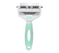Undercoat Rake - Tool Against Tangles for Long - Multifunctional Grooming for Dogs Puppies Kittens for Hair Removal at Home and On the Go