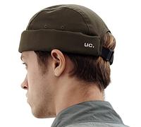 UNDERCONTROL Corduroy Brimless Trawler Leon Harbour Rolled Cuff Miki Watch Cap Unisex Sailor Skull Outdoor Hat Fisherman Tactical Adjustable Buckle No Visor Docker Beanie Korea