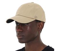 UNDERCONTROL Extra Large Oversized High Crown Ball Cap for XXL Big Head Hand Stitched Steel Label Relaxed Adjustable Closure Unisex Plus Size XL Cotton Dad Cap Korean (Beige)