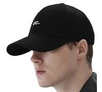 UNDERCONTROL Plus Size Deep Height Long Brim Cotton Four Seasons Unisex Daily Classic Ball Cap UV Sun Production Hat Korea (Black)