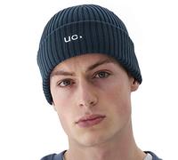 UNDERCONTROL Winter Fisherman Trawler Rib Beanie Free Men Women Unisex Stylish Breathable Plain Skull Hat Stretchy Watch Rolled Cuff Cap (Rib Loose Green)