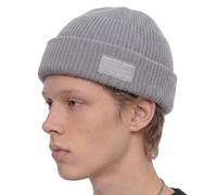 UNDERCONTROL Winter Trawler Fisherman Beanie Men Women Unisex Stylish Plain Docker Skull Hat Roll up Watch Cap Color Pack (Reflect Grey)