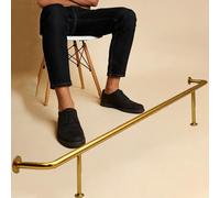 Undercounter Foot Rail 2490 inchesMetal Foot Rest Rails for Bars Restaurants & Counters Small Foot Pole Stool Perfect for t & Support in Dining Spaces