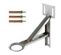 Undercounter Sink Supports - Bathroom Bracket, Adjustable Basin Support, Triangle Mount with Load Bearing Ring | Kitchen and Undermount Frame, Retractable 9-12.5 Inch Heavy Duty Metal Easy