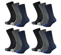 Undercover 12 x Mens Bigfoot Ultimate Cushion Sole Work Socks SK631 11/14