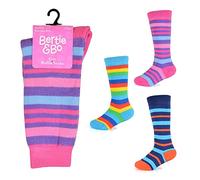 Undercover 3 Pairs Kids Welly Socks SK831 (1x Each Colour) 12.5-3.5