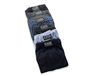 Undercover 6 Pairs Mens Cotton Rich Plain Boxers TF99 6XL