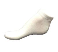 Undercover 6 Pairs Mens Cotton Rich Trainer Liner Socks - Black or White