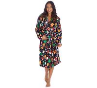 Undercover Adults Christmas Dressing Gown 34B2243 Navy Large