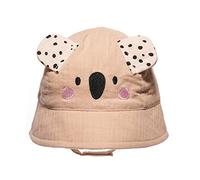 Undercover Baby Bucket Hat with Strap GL666 Beige 3-6 Months