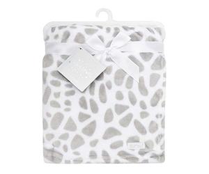 Undercover Baby Giraffe Print Blanket 19C213 Grey