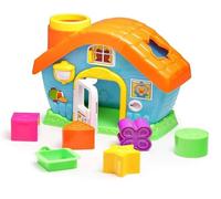 Undercover Baby Shape Sorter House Toy with Key & Bear