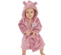 Undercover Babys/Toddlers Infant Kid Soft Fleece Hooded Dressing Gown Bath Robe
