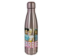 Undercover - Barbie Vacuum Flask for Kids - Double Wall Vacuum Insulated - 450ml - Leak Proof - Stainless Steel - Pink and Glitter - for Girls