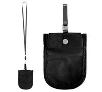 Undercover Bra Wallet Hidden Undercover Travel Bra Pouch for Women Undergarment Neck Pouch with Adjustable Elastic Strap Ideal Secret Pocket Carry Accessory for Women Protect Valuables (Black)