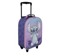 Undercover - Children's Trolley - Spacious Main Compartment - Ideal Travel Companion - Adjustable and Fixable Telescopic Pole, Stitch., ca. 43 x 28,5 x 16 cm, Children's Trolley with 2 Wheels