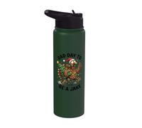 Undercover Christmas Tree Funny Turkey Thanksgiving Stainless Steel Insulated Water Bottle