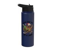 Undercover Christmas Tree Funny Turkey Thanksgiving Stainless Steel Insulated Water Bottle