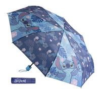 Undercover - Foldable Umbrella - Pocket Umbrella with Protective Cover - 94 cm Diameter - Lightweight and Ideal for Children's Hands, Stitch.