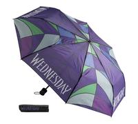 Undercover - folding umbrella - pocket umbrella with protective cover - diameter 94 cm - lightweight and ideal for children's hands, Wednesday