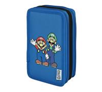 Scooli - Tripledecker Super Mario - Filled Pencil case with high-Quality pens & Accessories - Ideal for School, Leisure and on The go - from 6 Years