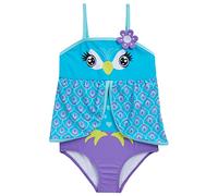 Undercover Girls Novelty Swimsuit 09C068 Blue Peacock 4-5 Years