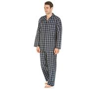 Undercover Haigman 100% Cotton Pyjamas 7491 Navy Check Medium