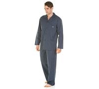 Undercover Haigman 100% Cotton Pyjamas 7491 Navy Stripe Medium