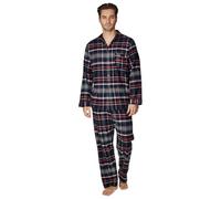 Undercover Haigman Brushed Cotton Pyjamas 7493-3 Navy/Red Check Large