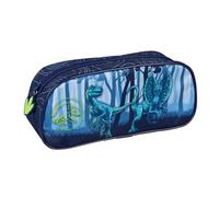 Undercover Jurassic World Pencil Case for Kids Boys Girls Dinosaur Design 22 x 9.5 x 9 cm Blue