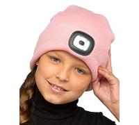Undercover Kids Beanie LED Light Hat GL949 Pink 6-9 Years