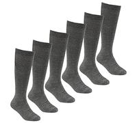 Undercover Kids Boys Girls Natural Bamboo Knee High School Socks 6 or 12 Pairs