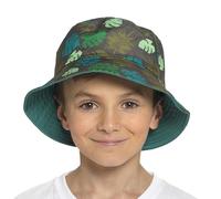 Undercover Kids Bucket Hat GL1105 Green Leaf Print 3-6 Years