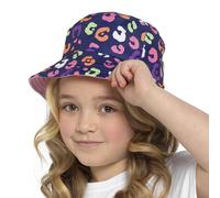 Undercover Kids Bucket Hat GL1108 Navy/Multi Animal Print 3-6 Years