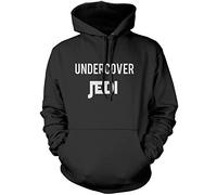 Undercover - Kids Unisex Hoodie - Knight Fan Star Space Movie 9-11 Years Black