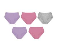 Undercover Ladies 5 Pack Midi Briefs BR379 Pink Mix 12