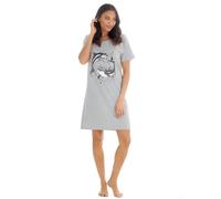 Undercover Ladies Dolphins Print Nightie 34B2128 Grey 16-18