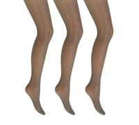 Undercover Ladies Ladder Resist Tights - Pearl Grey - Medium (One Size)
