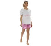 Undercover Ladies Maternity Short Pyjamas LN1359 Pink Spot 20-22