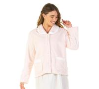 Undercover Ladies Notting Hill Waffle Bed Jacket 67460 Pink S-M