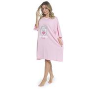 Undercover Ladies Oversized Sleep T-Shirt Pink Hedgehog