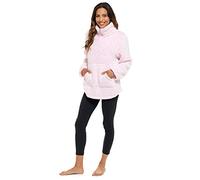 Undercover Ladies Sherpa Lounge Top LN1429 Pink 16-18