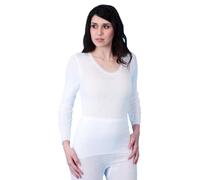 Undercover Ladies Thermal Long Sleeve Top White XL